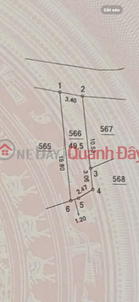 thạch bích thanh oai hà nội _50m phân lô oto tránh _ vào nhà _ đường thông _ khu dân cư đông đúc _ an ninh Niêm yết bán