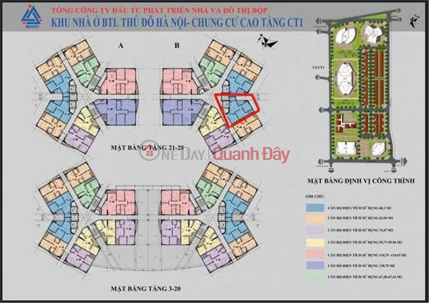 PROFITABLE INVESTMENT - Owner Selling Apartment on Axis 01, Building CT1B, BTL Yen Nghia Apartment Complex, Yen Nghia Ward, Ha Dong District, Hanoi. Vietnam | Sales, đ 3.9 Billion
