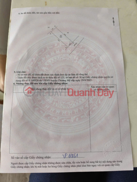 ĐẤT ĐẸP - GIÁ TỐT - Cần Bán Nhanh Lô Đất Vị Trí Đắc Địa Tại Xã Xuân Mai, Chương Mỹ, TP Hà Nội Niêm yết bán