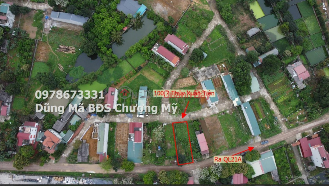 PRICE ONLY 2TY570 TO OWN LAND LOT AT CK2 THUY XUAN TIEN-CHUONG MY Sales Listings