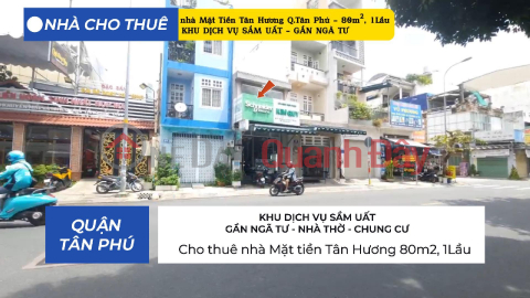 House for rent, Tan Huong frontage, 80m2, 1 floor - BUSY SERVICE AREA _0