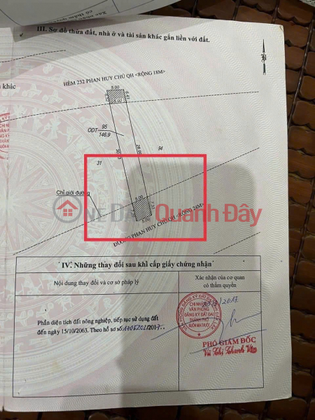 Property Search Vietnam | OneDay | Nhà ở Niêm yết bán ĐẤT ĐẸP- GIÁ TỐT BÁN NHANH LÔ ĐẤT ĐẦU TƯ LÀ SINH LỜI TẠI P. Thành Nhất, Đắk Lắk