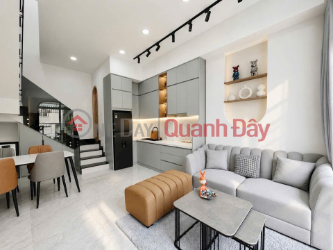Two-story reinforced concrete house right on Xô Viết Nghệ Tĩnh street - 3.5m wide alley - High-end interior - Only 4.8 billion VND _0