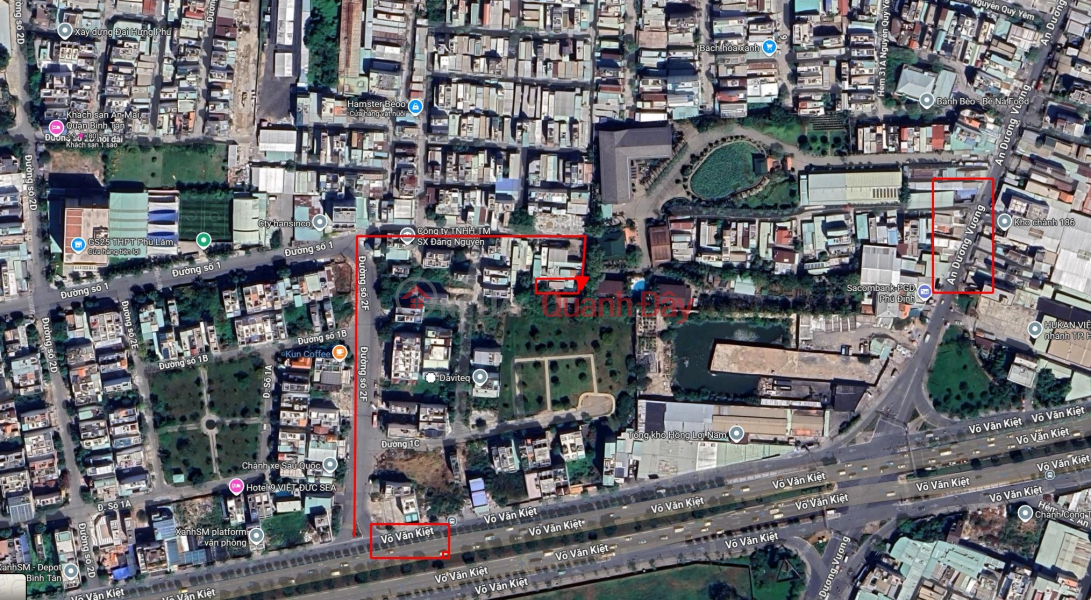 Land for sale on Street No. 1, An Lac - Binh Tan (Nam Hung Vuong Residential Area) Sales Listings