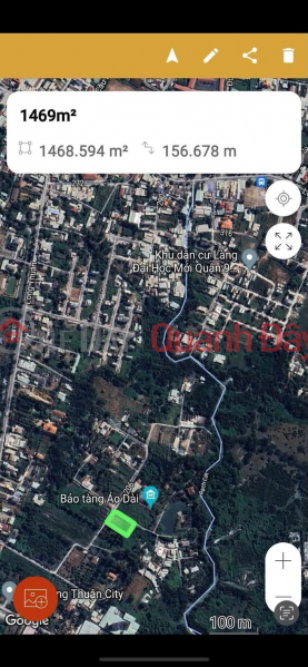 đ 17.8 Billion | Owner selling a prime plot of land in Long Phuoc, 1,500m2 - Near the University Village, near Vincom District 9 - Excellent price.