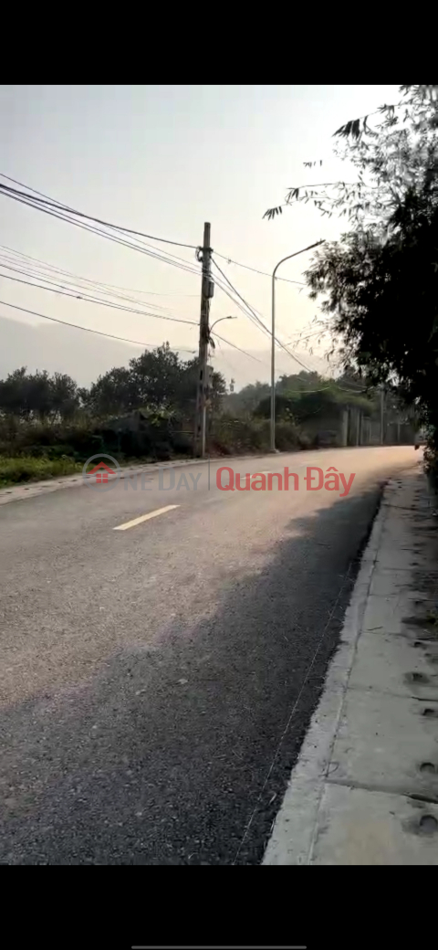 Phu Man - Quoc Oai land lot for sale. Corner lot with 2 sides of motorway, 200m2 _0