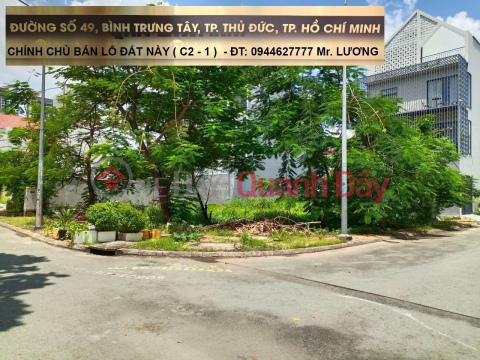 FOR SALE Plot of Land with 2 Fronts - 21st Century Residential Area Right in the Center of Thu Duc City _0