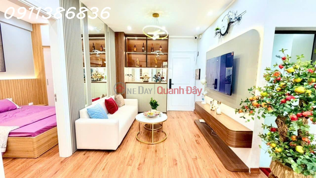 đ 6,68 tỷ | Chung cư F5 Trung Kính 60m 2PN Nội thất chất chơi, 6.68 tỷ TT Cầu Giấy