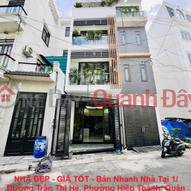 BEAUTIFUL HOUSE - GOOD PRICE - Quick Sale House at 1\/ Tran Thi He Street, Hiep Thanh Ward, District 12, HCM _0