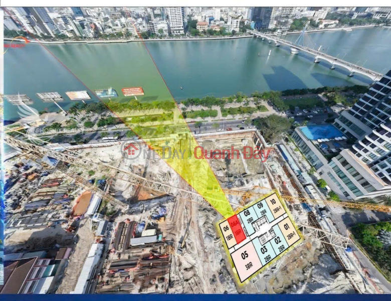 Căn hộ cao cấp 1 PN view sông Hàn, sở hữu lâu dài Việt Nam | Bán | đ 4,02 tỷ