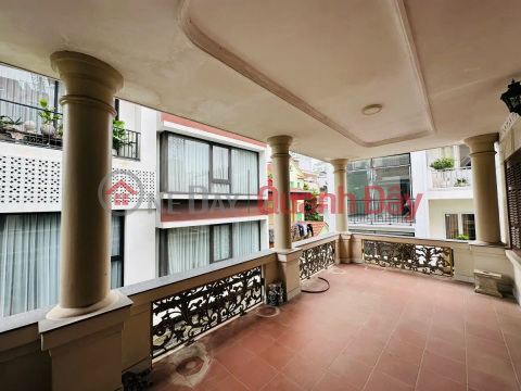 XUAN DIEU, TAY HO, NEOCLASSICAL VILLA 80M2, CORNER LOT WITH 2 FRONTS, CAR ACCESSIBLE ALLEY - ELEVATOR, PRICE 45 BILLION _0