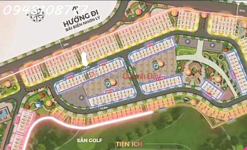 Siêu Phẩm - Căn góc shophouse tại Homliday Eo Gió, DT 90m2, hàng hiếm giá lại còn ưu đãi Niêm yết bán