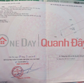 ĐẤT ĐẸP – GIÁ TỐT – CHÍNH CHỦ CẦN BÁN LÔ ĐẤT Tại Phường Long Tuyền, Bình Thuỷ, Cần Thơ _0