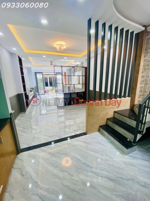 Quarter 5, Binh Hung Hoa for sale, newly built, 2 floors, 5m alley in the new quarter, area 51m2, backhaul, _0