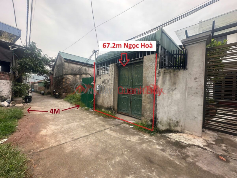OWNER SELLS LAND LOT WITH FREE 4-LEVEL HOUSE IN NGOC HOA-CHUONG MY-HANOI Sales Listings