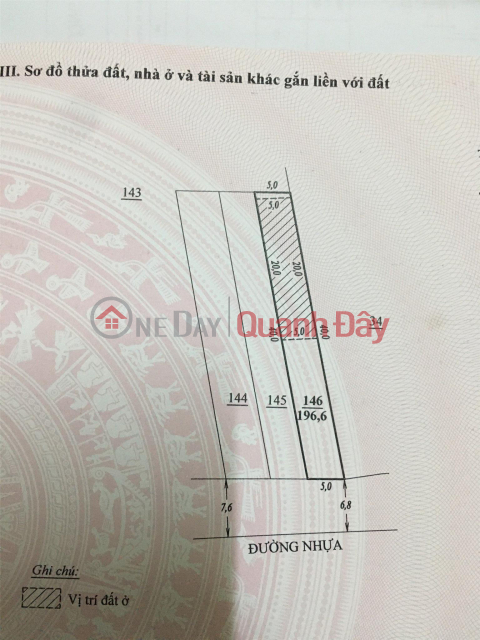 [Bảo Lộc] Sắp Đáo Hạn Cần Bán Gấp Đất Mặt Tiền Trường Học _0