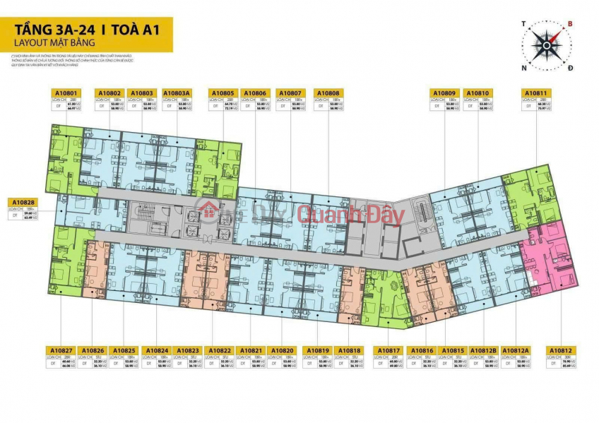 CĂN HỘ ĐẸP - GIÁ TỐT BÁN NHANH căn hộ cao cấp ngay trục đường huyết mạch Nguyễn Phước Lan và 29/3 | Việt Nam, Bán | đ 3 tỷ