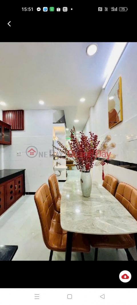 Giảm tiếp 150 triệu còn 4,1 tỷ nhà Lê Văn Thọ Gò Vấp 42m2, 2 tầng , hẻm xe tải, tiện ích xung quanh không _0