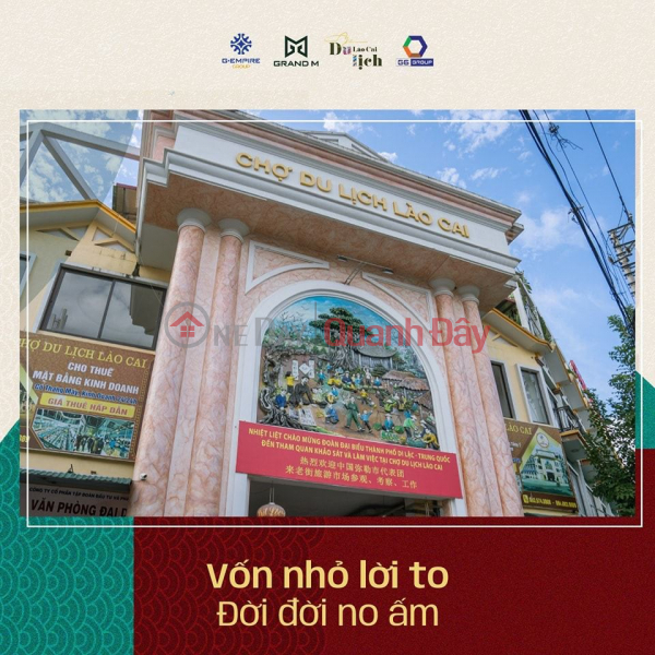 đ 300 triệu, Siêu Hiếm 300 TRIỆU ĐỒNG sở hữu ngay Ki-ốt thương mại có dòng tiền tốt tại chợ cửa khẩu du lịch tiềm năng LH: