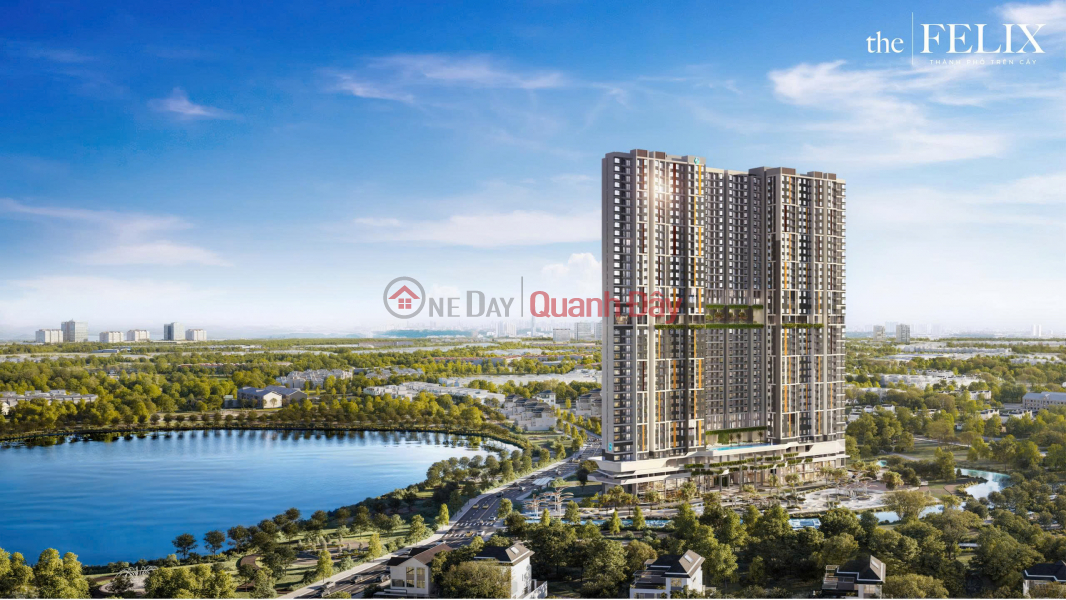 THE FELIX CĂN HỘ CAO CẤP, TRẢ GÓP CHỈ 1,6 TRIỆU/THÁNG! Niêm yết bán