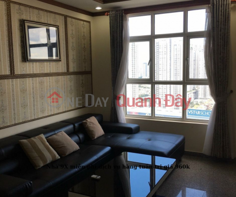 Cho thuê căn hộ 3 phòng ngủ full nội thất trung tâm quận 7 Hoàng Anh Thanh Bình _0