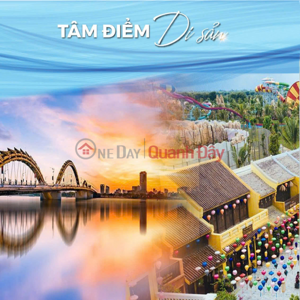 Apartment for sale 88m2 3 bedrooms, both sea view and golf course view right in Da Nang city, bargain price, Vietnam, Sales đ 7 Billion