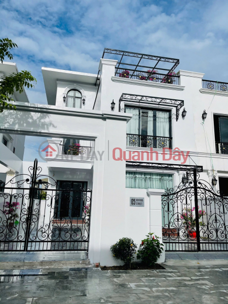 Biệt thự song lập Làng Việt Kiều - Vĩnh Niệm - 240m 3 tầng - Đã hoàn thiện Niêm yết bán