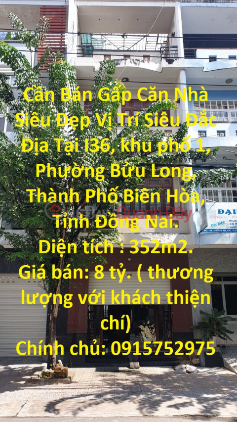 Urgent Sale Super Nice House Super Prime Location In Bien Hoa City, Dong Nai Province. _0