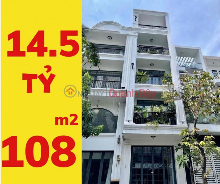 House for sale with 5 floors Business Front Street No. 14, 108m2, width 5m, Price 14.5 Billion, sleeping car, Tan Thuan Tay, District 7 Sales Listings