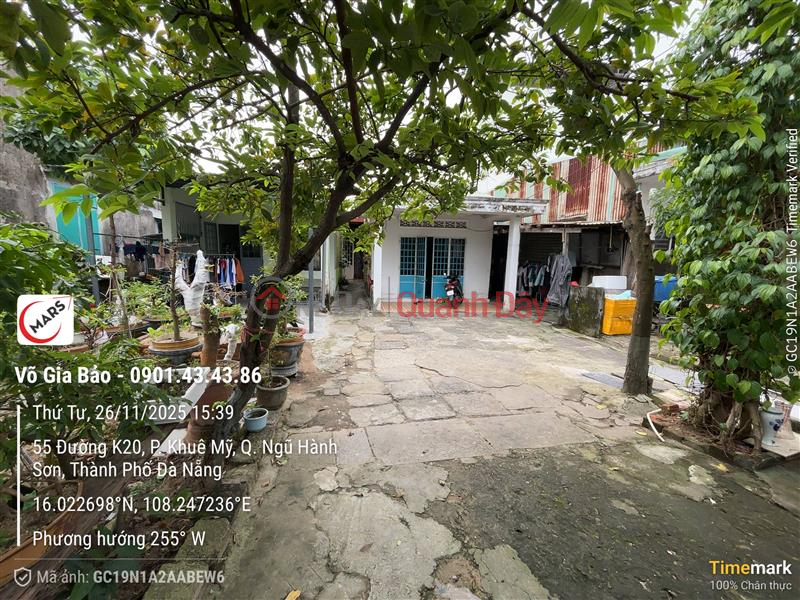 Property Search Vietnam | OneDay | Nhà ở Niêm yết bán Chính chủ bán 206m2 đất sẵn nhà C4 chưa qua đầu tư trung tâm Ngũ Hành Sơn, Đà Nẵng.