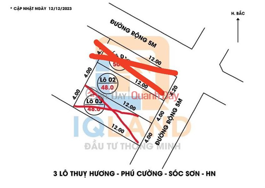 Trục Chính 48m2 tại Thụy Hương- Phú Cường- Sóc Sơn-HN. Đường oto tránh, Bao sổ, Việt Nam | Bán | ₫ 1,09 tỷ