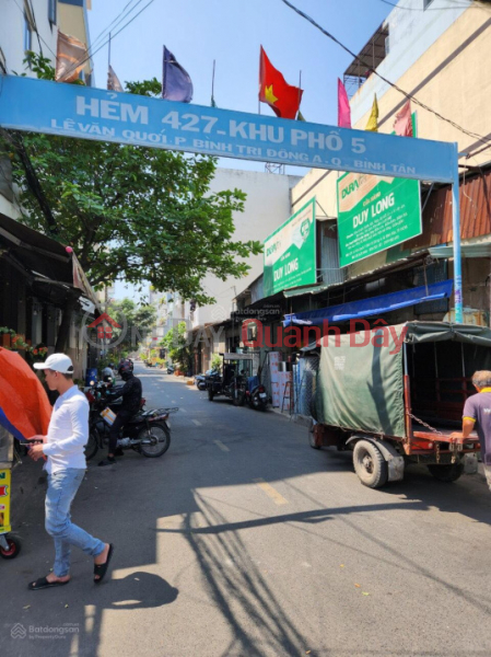 Property Search Vietnam | OneDay | Residential, Sales Listings | Land for sale in alley 427 Le Van Quoi Binh Tan 73.3m2 price 5.9 billion