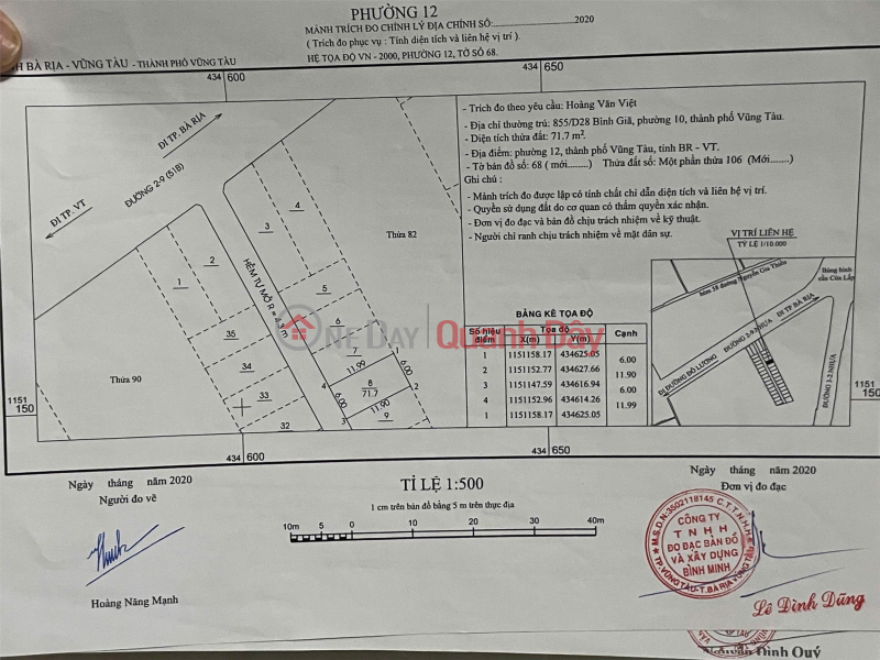 Property Search Vietnam | OneDay | Residential, Sales Listings, OWNER Urgently Needs to Sell Land in Ward 12, Vung Tau City