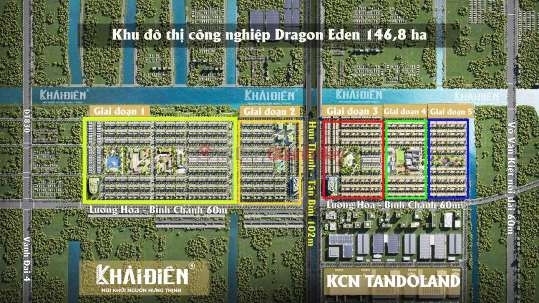 Property Search Vietnam | OneDay | Nhà ở | Niêm yết bán, ĐẤT ĐẸP – GIÁ TỐT – CHÍNH CHỦ CẦN BÁN NHANH lô đất dự án Dragon Eden huyện Bến Lức, Long An