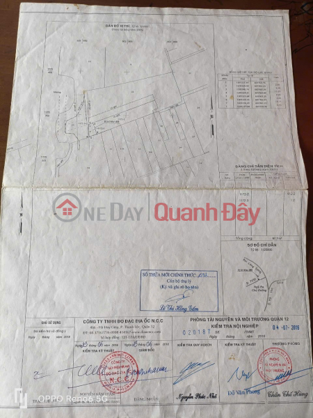 BEAUTIFUL LAND - GOOD PRICE - OWNER NEEDS TO SELL LAND LOT AT Thanh Xuan 52 Street, Thanh Xuan Ward, District 12, HCM Sales Listings