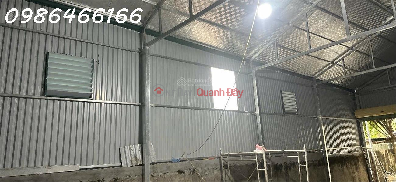 đ 5,9 triệu/ tháng, CHÍNH CHỦ CHO THUÊ KHO/XƯỞNG MỚI 100% – 110m² – CAO 5,5M – SÁT BVĐK CHƯƠNG MỸ (CHÚC SƠN)