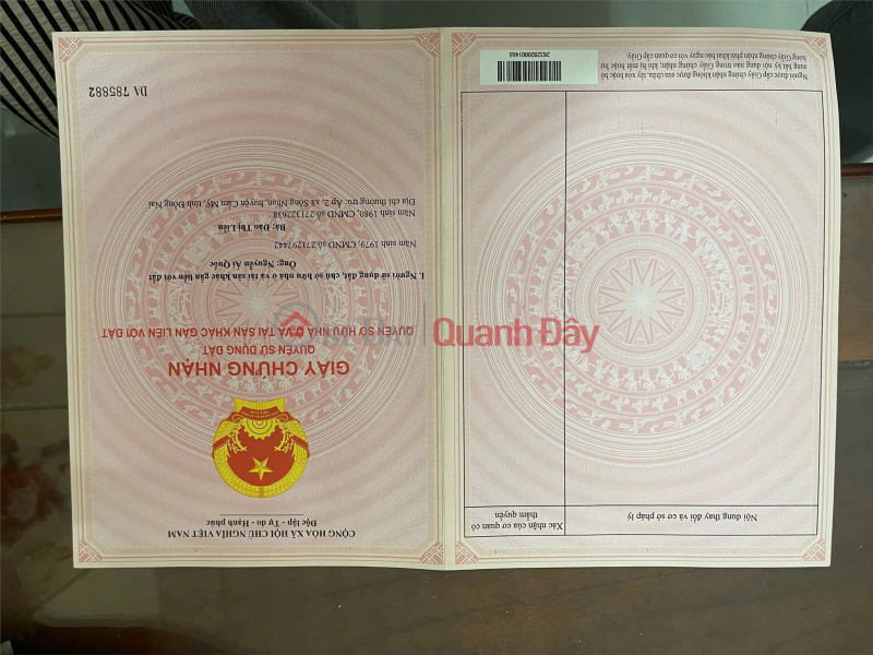 Property Search Vietnam | OneDay | Residential Sales Listings | PRIME LAND – GOOD PRICE – OWNER SELLING LAND in Song Nhan Commune – Cam My District – Dong Nai Province