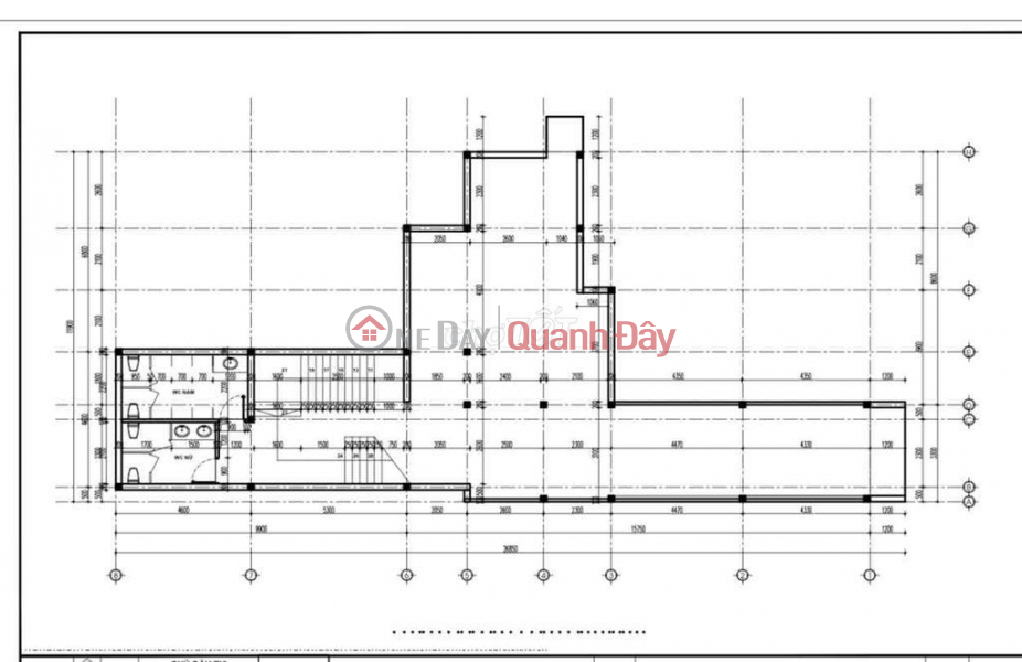 Cho thuê mặt bằng mặt tiền Bạch Đằng 2 tầng Đường Bạch Đằng, Phường Phước Ninh, Quận Hải Châu, Đà Nẵng., Việt Nam, Cho thuê | đ 35 triệu/ tháng