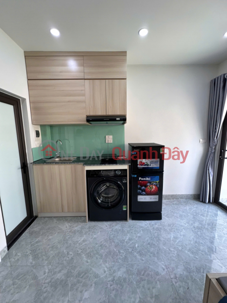 (Extremely rare) Newly opened 25m2 luxury Studio apartment at lane 45 Tran Thai Tong - Private washing machine | Vietnam Rental đ 6 Million/ month