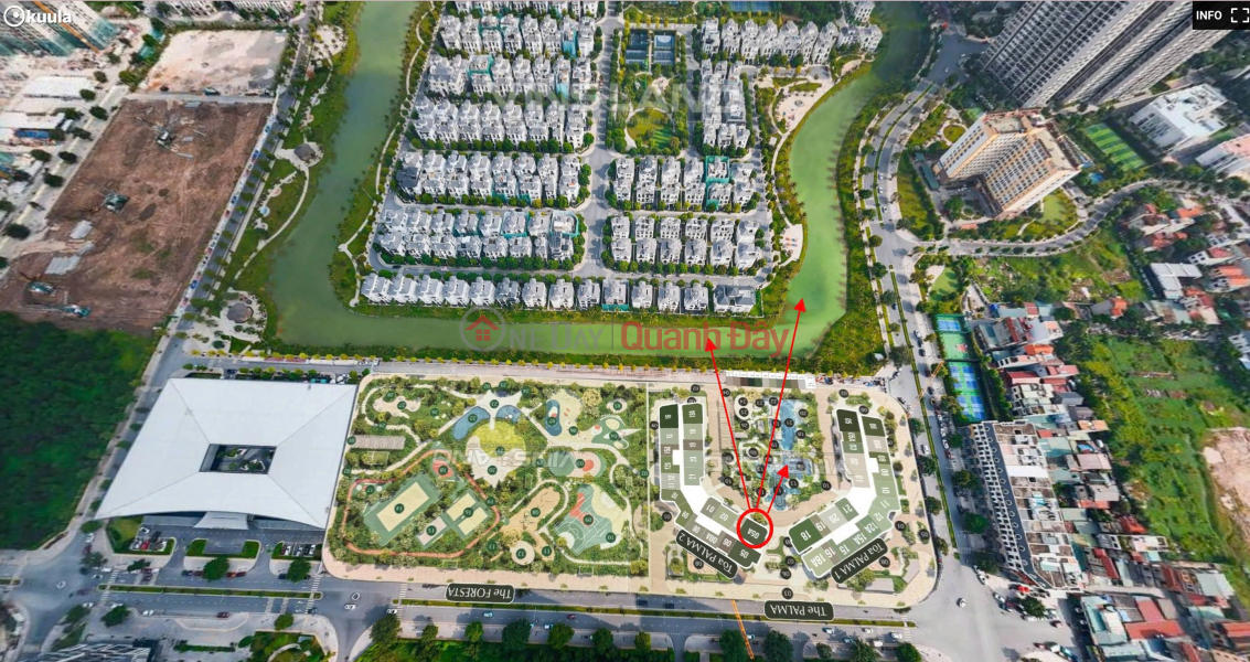 Property Search Vietnam | OneDay | Residential | Sales Listings, QUICK SALE 3N2WC apartment with nice view, cool direction - MOST VIP in PM2 Lumiere Orient Pearl building (Bayfront)