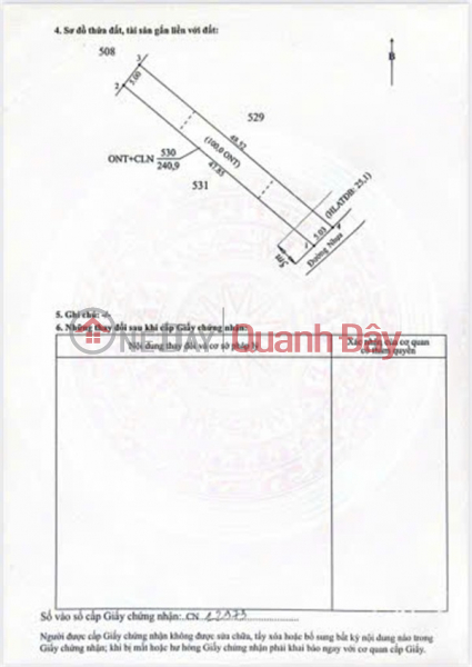 ĐẦU TƯ SINH LỜI - CHÍNH CHỦ CẦN BÁN ĐẤT THỔ CƯ Xã Minh Thạnh, Dầu Tiếng, Bình Dương, Việt Nam Bán | đ 2 tỷ
