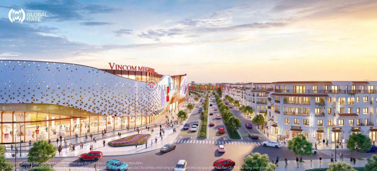 Property Search Vietnam | OneDay | Residential Sales Listings For Sale: 97.5m2 townhouse with a rare 6.5m frontage in Vinhomes Co Loa, priced at 32.x billion VND.