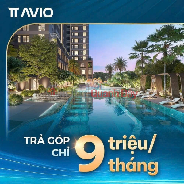 Chỉ 37 TRIỆU/M² Sở hữu liền tay căn hộ sân vườn TTAVIO siêu chuẩn đẹp ngất ngay tại Dĩ An. Niêm yết bán