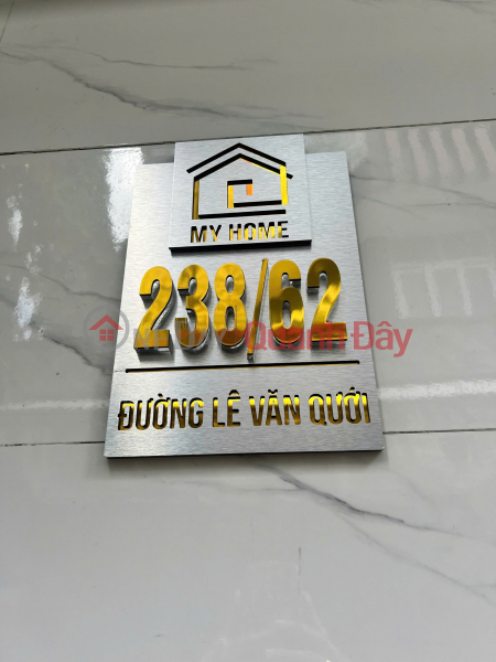 BÁN NHÀ 238/62 LÊ VĂN QUỚI - 16 M2 - ĐÃ HOÀN CÔNG - SHR - CHỈ 2TỶ280TR. LH:0915999552. Sales Listings