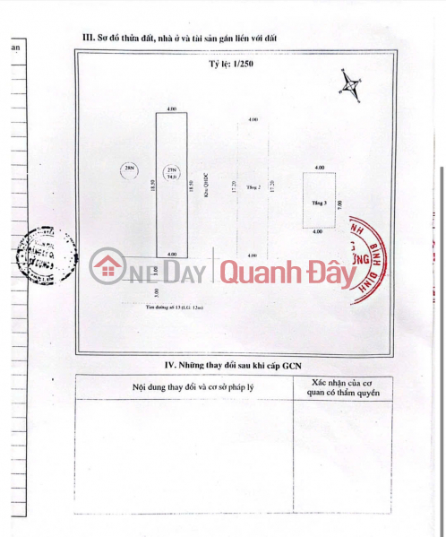 Property Search Vietnam | OneDay | Residential Sales Listings 3-STORY HOUSE FOR SALE, FRONTAGE IN HA THANH 1 AREA - QUY NHON. - CODE: