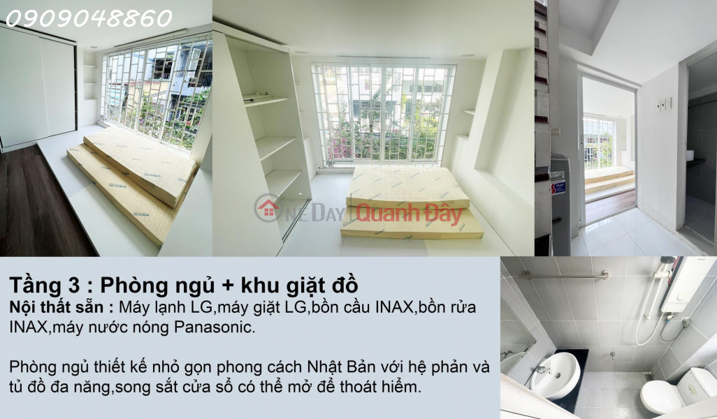 Property Search Vietnam | OneDay | Residential Sales Listings Beautiful Mini Townhouse with full functions, right in the alley 3m, 3 billion