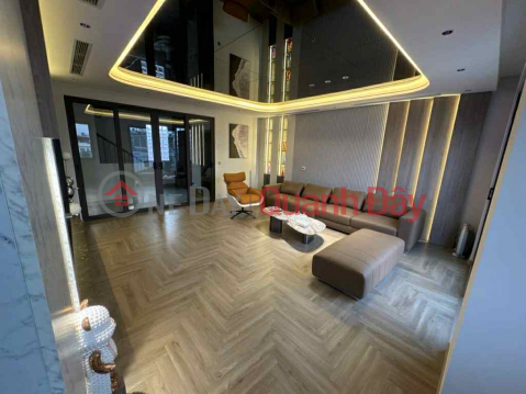nhà đẹp Ngọc Thuỵ, 7 tầng thang máy, MT 5.7m, gara 2 xe 7 chỗ, kinh doanh, full nội thất _0