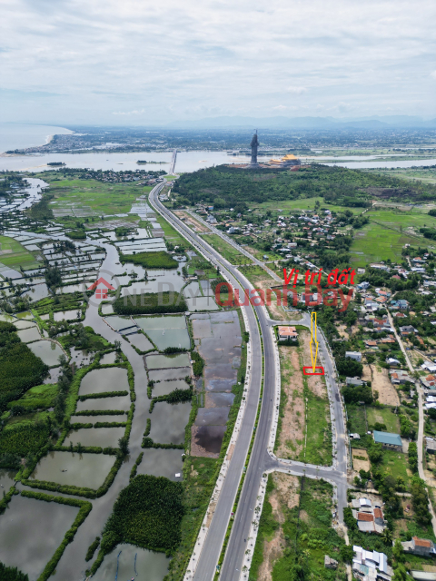 Land for sale in My Khe Angkora Tinh Khe residential area, Quang Ngai city, 100m², 1.4 billion, red book _0