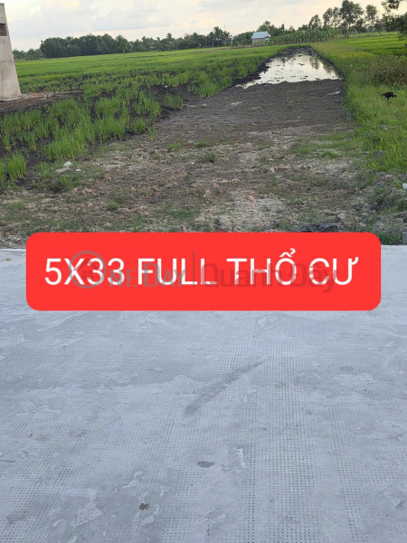 Đất An Thuận, An Ninh Đông - 165m2 thổ cư full, mặt tiền đường bê tông, giá 665 triệu Việt Nam Bán, đ 665 triệu