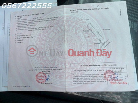 Bán đất Cẩm La, xã Thanh Sơn, huyện Kiến Thụy, Hải Phòng. _0